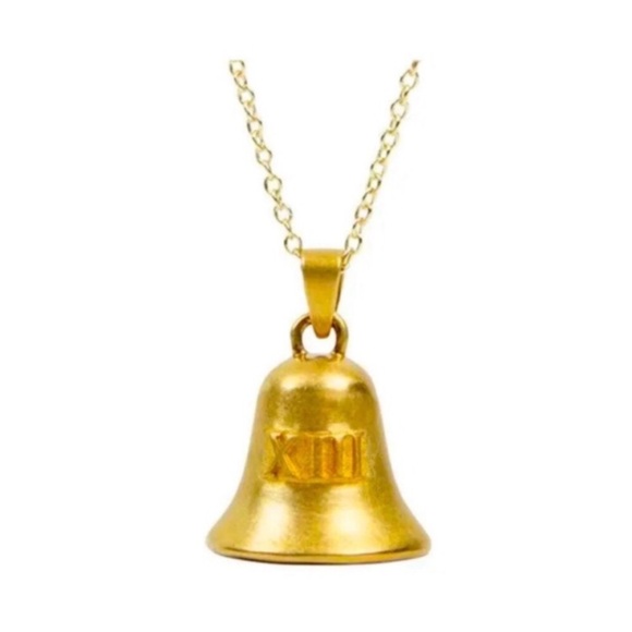 Taylor Swift Speak Now Gold Bell Pendant Necklace - Picture 1 of 6